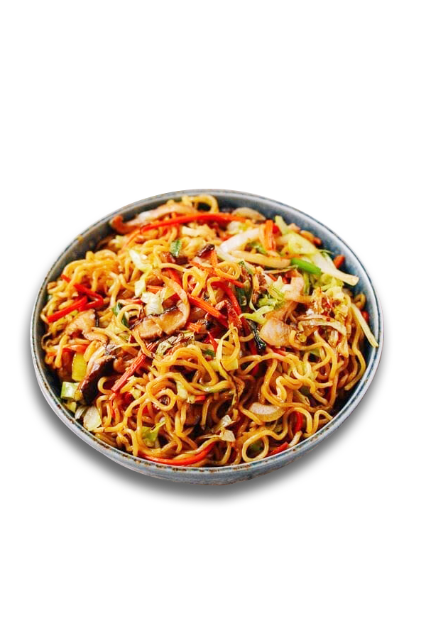 Chicken yakisoba